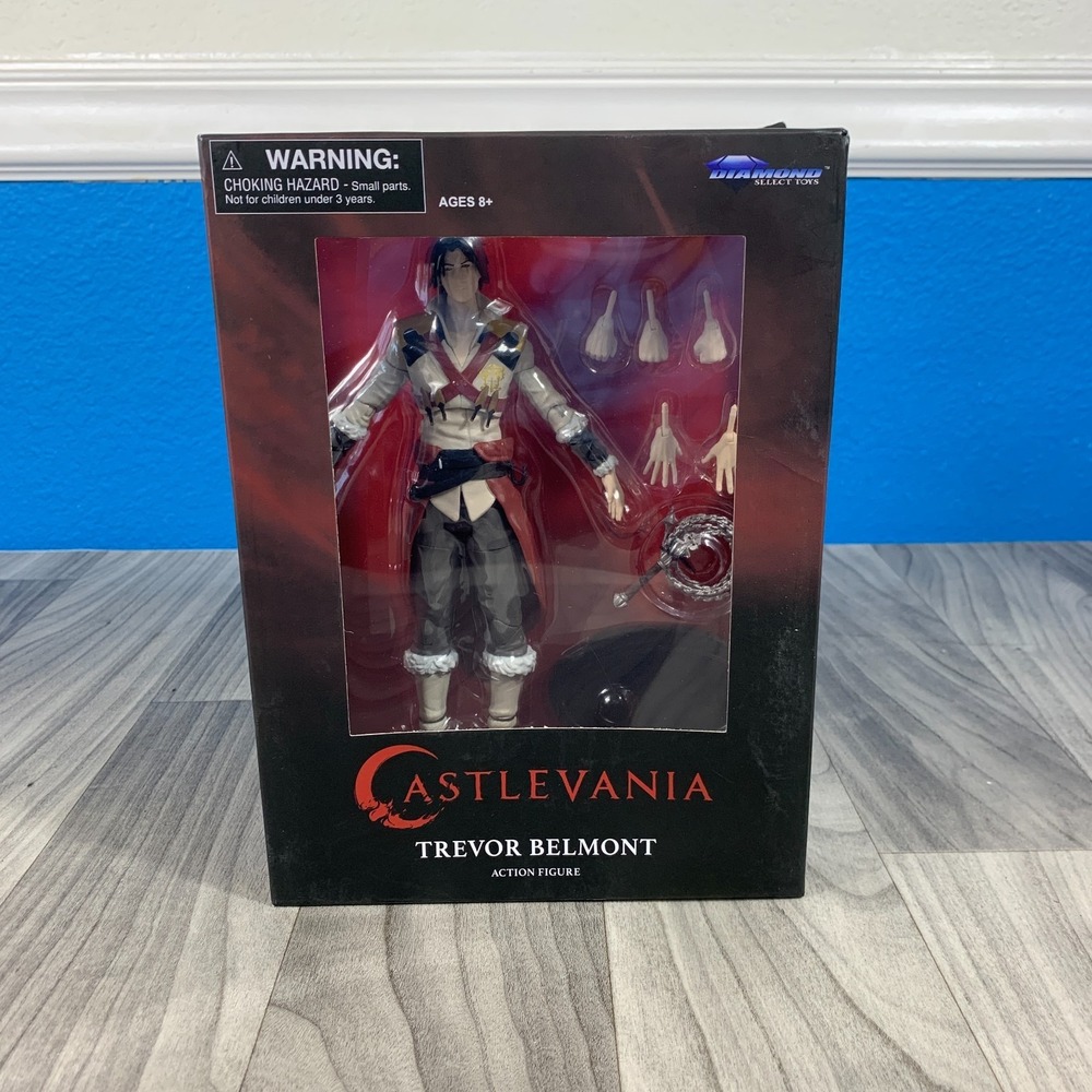 Diamond Select Toys Castlevania Trevor Belmont Action Figure Netflix Alt Hands